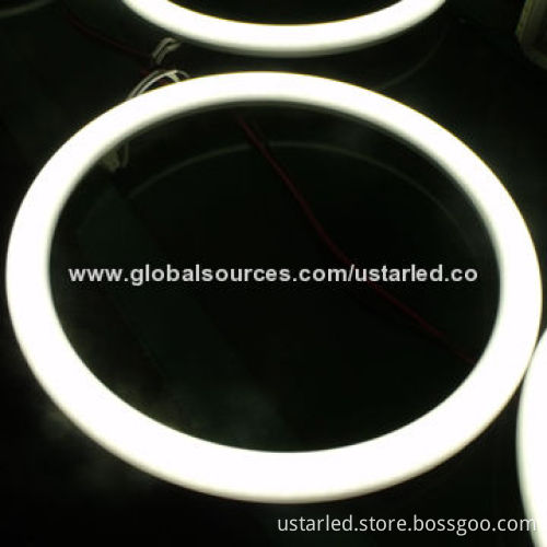 18W LED Circline Bulbs, SMD2835, CRI>73, PF>0.95, 1380lm, G10q Base, Aluminum+PC, AC85-265V, CE&RoHS